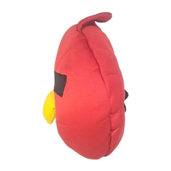 Angry Birds Red Bird Adult Costume Mask PMG 2012 Plush Foam Soft Halloween Large - Picture 4 of 7